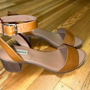 Steve Madden Women's Tan Sandal Heels